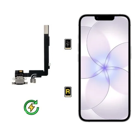 Cambiar Módulo de Carga iPhone 17e | Servicio rápido, garantía y presupuesto gratuito.