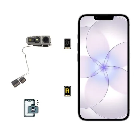 Cambiar Cámara Frontal iPhone 17e | Servicio rápido, garantía y presupuesto gratuito.