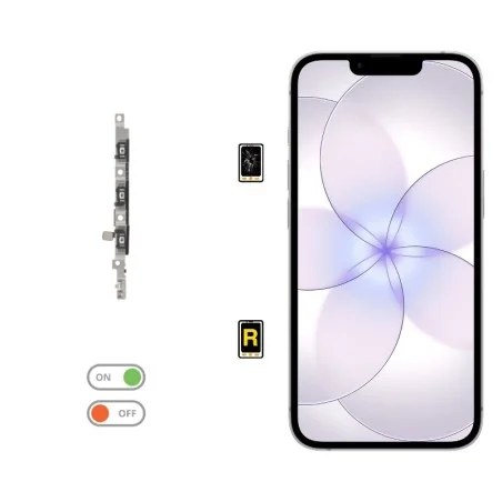 Cambiar Botón de Volumen iPhone 17e | Servicio rápido, garantía y presupuesto gratuito.