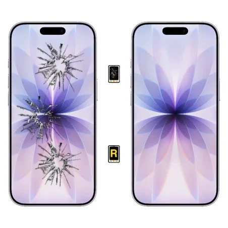 Cambiar Cristal de Pantalla iPhone 17 | Servicio rápido, garantía y presupuesto gratuito.