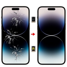 Cambiar Pantalla iPhone 14 Pro Max Compatible | Garantía y stock Disponible