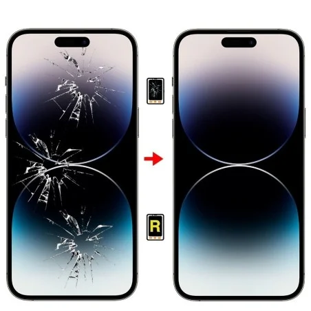 Cambiar Pantalla iPhone 14 Pro Max Compatible | Garantía y stock Disponible