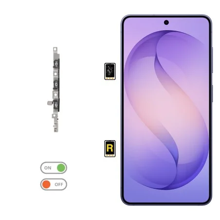 Cambiar Botón de Volumen Samsung Galaxy S26 | Garantía y Servicio Rápido en Madrid