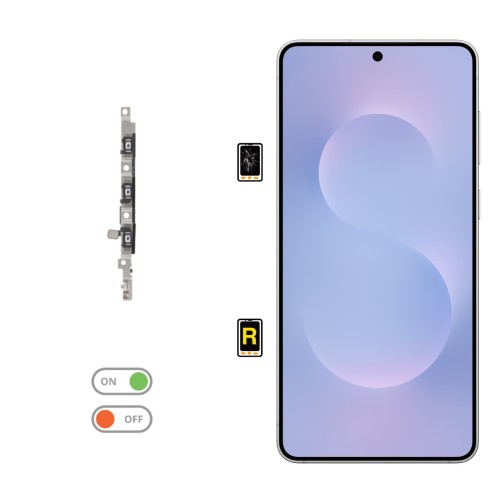 Cambiar Botón de Volumen Samsung Galaxy S25 Edge | Garantía y Servicio Rápido en Madrid