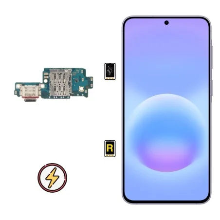 Cambiar Módulo de Carga Samsung Galaxy A57 5G | Garantía y Servicio Rápido en Madrid