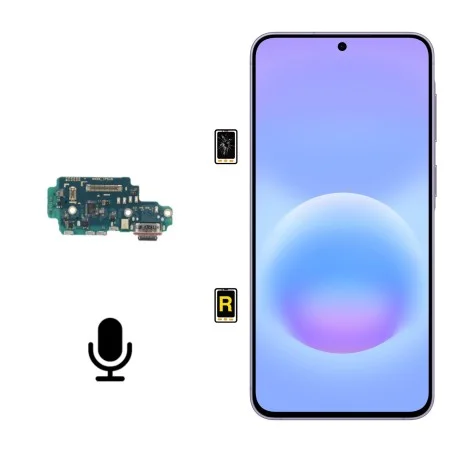 Cambiar Micrófono Samsung Galaxy A57 5G | Taller Especializado Samsung Galaxy