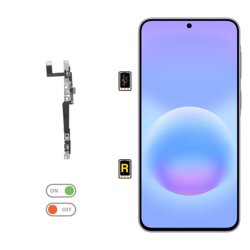 Cambiar Botón de Encendido Samsung Galaxy A57 5G | Garantía y Servicio Rápido en Madrid