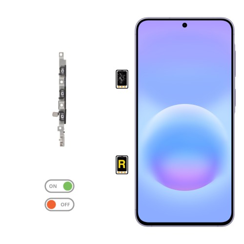 Cambiar Botón de Volumen Samsung Galaxy A57 5G | Taller Especializado Samsung Galaxy