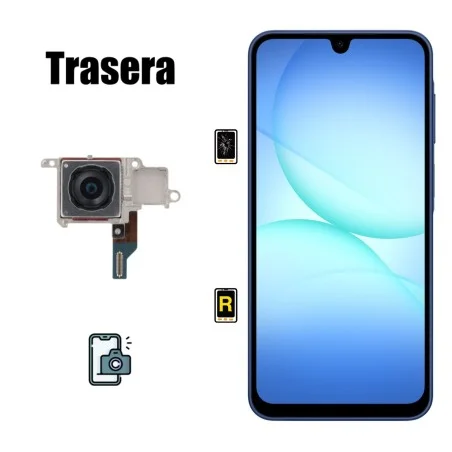 Cambiar Cámara Trasera Samsung Galaxy A17 5G | Garantía y Servicio Rápido en Madrid