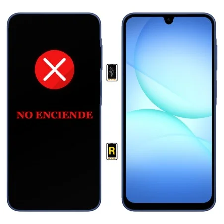 Reparar Samsung Galaxy A17 5G No Enciende | Garantía y Servicio Rápido en Madrid