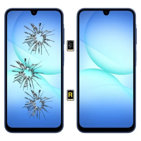 Cambiar Cristal de Pantalla Samsung Galaxy A17 4G | Garantía y Servicio Rápido en Madrid