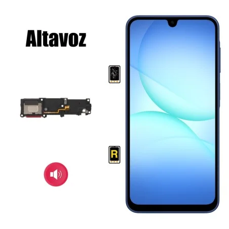Cambiar Altavoz de Música Samsung Galaxy A17 4G | Garantía y Servicio Rápido en Madrid
