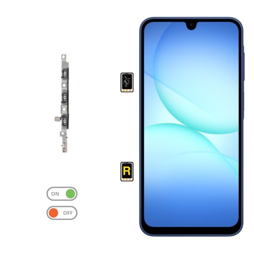 Cambiar Botón de Volumen Samsung Galaxy A17 4G | Garantía y Servicio Rápido en Madrid