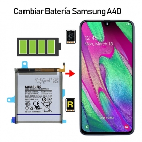 Cambiar Batería Original Samsung Galaxy A40