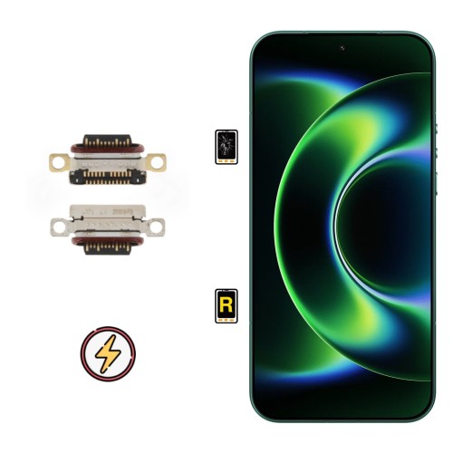 Cambiar Conector de Carga Xiaomi 17 Ultra | Garantía y stock Disponible