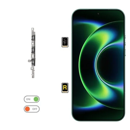 Cambiar Botón de Volumen Xiaomi 17 Ultra | Garantía y stock Disponible