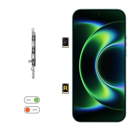 Cambiar Botón de Volumen Xiaomi 17 Ultra | Garantía y stock Disponible