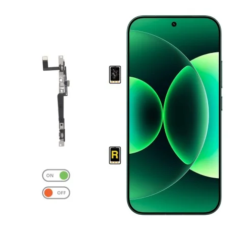 Cambiar Botón de Encendido Xiaomi 17 | Garantía y stock Disponible