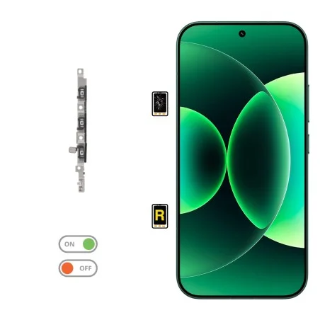 Cambiar Botón de Volumen Xiaomi 17 | Garantía y stock Disponible