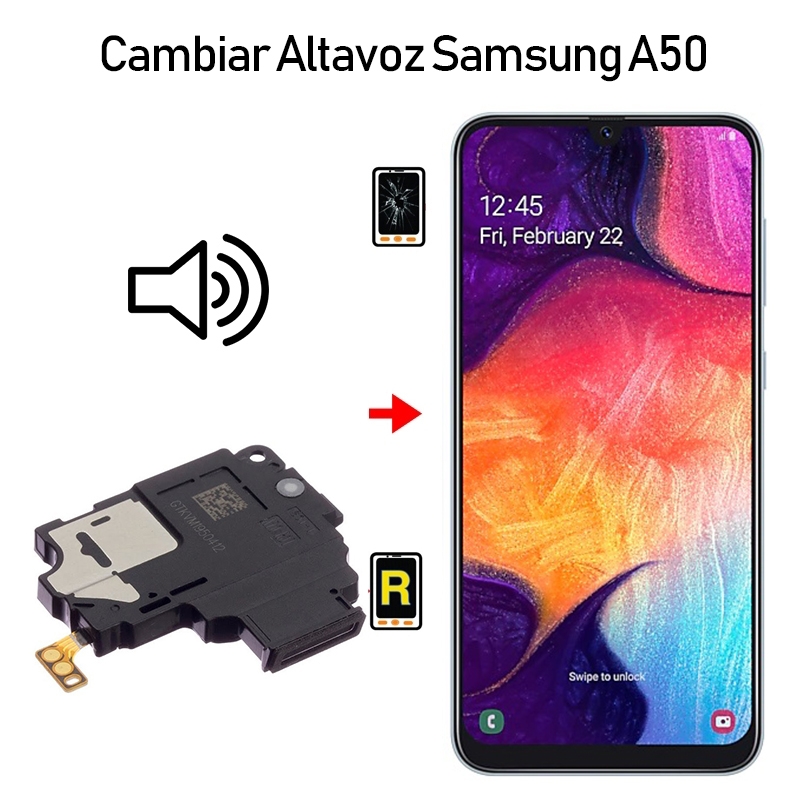 Cambiar Altavoz De Música Samsung Galaxy A50
