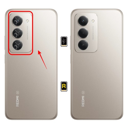 Cambiar Cristal Cámara Trasera Xiaomi Redmi 15 4G | Garantía y stock Disponible