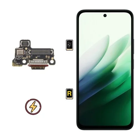 Cambiar Módulo de Carga Xiaomi Redmi 15 4G | Garantía y stock Disponible