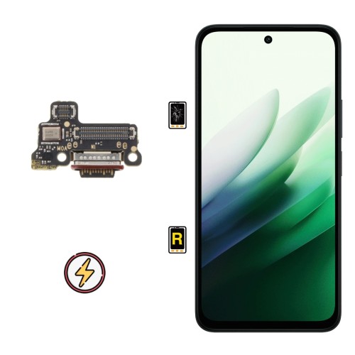 Cambiar Módulo de Carga Xiaomi Redmi 15 4G | Garantía y stock Disponible