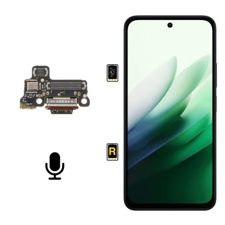 Cambiar Micrófono Xiaomi Redmi 15 4G | Garantía y stock Disponible