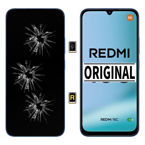 Cambiar Pantalla Xiaomi Redmi 15C 4G Original | Garantía y stock Disponible