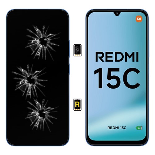 Cambiar Pantalla Xiaomi Redmi 15C 4G Original Con Marco | Garantía y stock Disponible