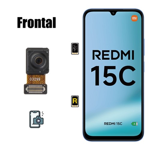 Cambiar Cámara Frontal Xiaomi Redmi 15C 4G | Garantía y stock Disponible