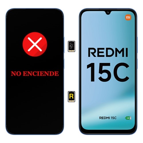 Reparar Xiaomi Redmi 15C 4G No Enciende | Garantía y stock Disponible
