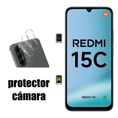 Protector de Cámara para Xiaomi Redmi 15C 4G | Garantía y stock Disponible