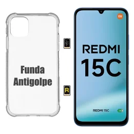 Funda Antigolpe para Xiaomi Redmi 15C 4G | Garantía y stock Disponible