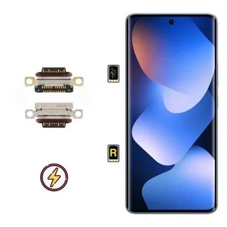 Cambiar Conector de Carga Redmi Note 15 5G | Garantía y stock Disponible
