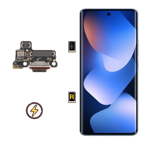 Cambiar Módulo de Carga Redmi Note 15 5G | Garantía y stock Disponible