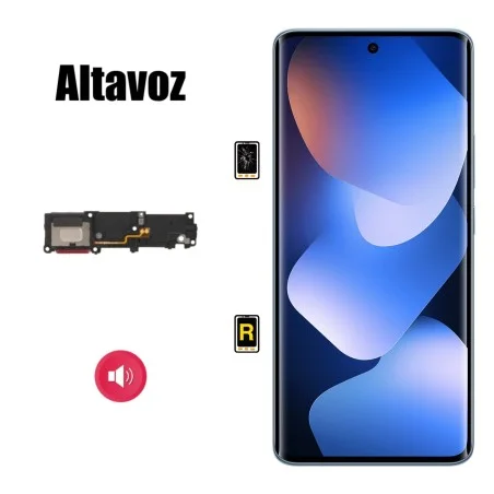 Cambiar Altavoz de Música Redmi Note 15 5G | Garantía y stock Disponible