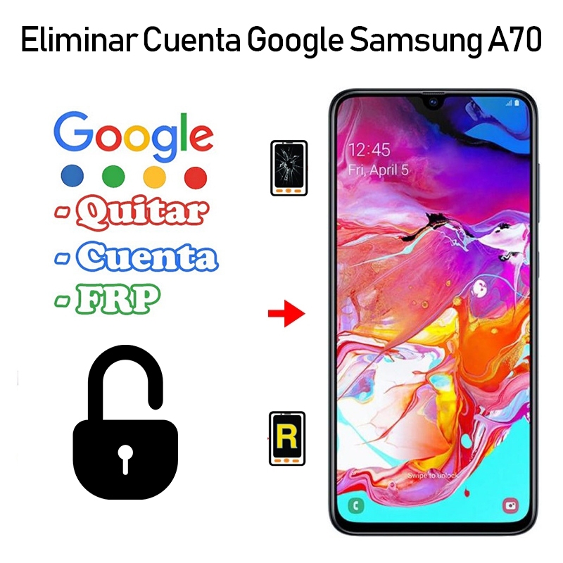 Eliminar Cuenta Google Samsung Galaxy A70 SM-A705F