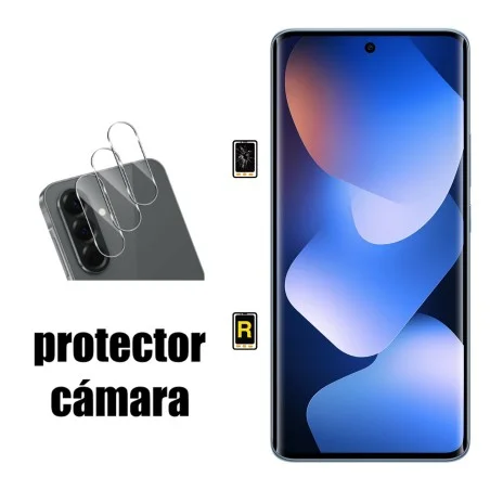 Protector de Cámara para Redmi Note 15 5G | Garantía y stock Disponible
