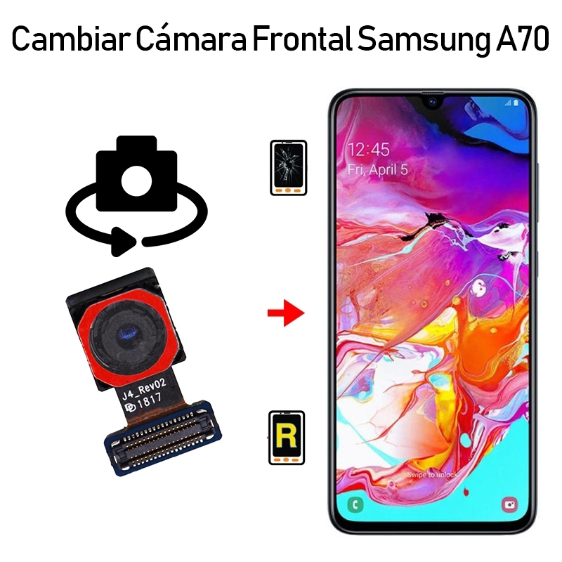 Cambiar Cámara Frontal Samsung Galaxy A70 SM-A705F