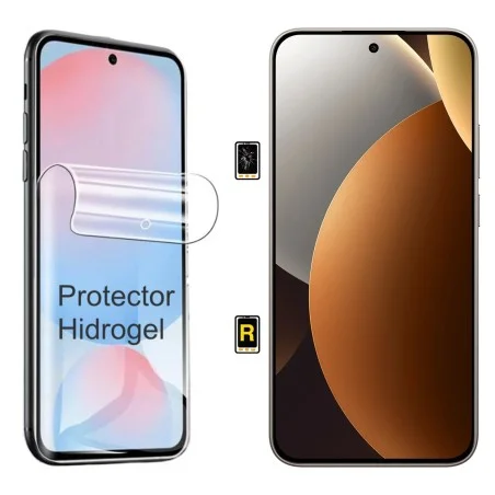 Protector Hidrogel para Redmi Note 15 Pro 4G | Garantía y stock Disponible