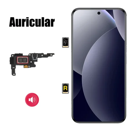 Cambiar Auricular de Llamada Redmi Note 15 Pro Plus 5G | Servicio rápido, garantía y presupuesto gratuito.
