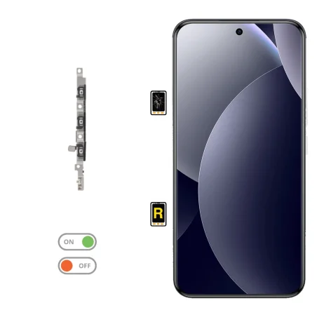 Cambiar Botón de Volumen Redmi Note 15 Pro Plus 5G | Servicio rápido, garantía y presupuesto gratuito.