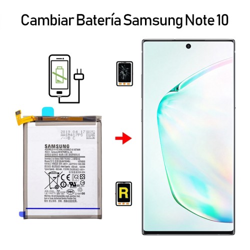 Cambiar Batería Samsung Galaxy Note 10 SM-N970F