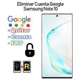 Eliminar Cuenta Google Samsung Galaxy Note 10 SM-N970F