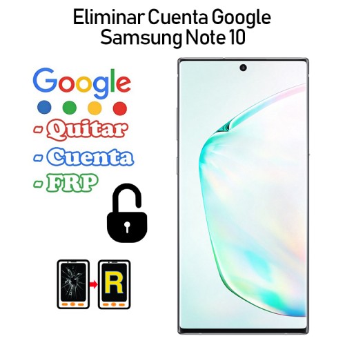 Eliminar Cuenta Google Samsung Galaxy Note 10 SM-N970F