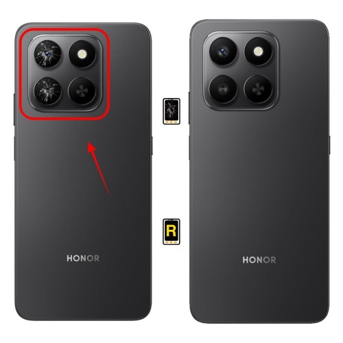 Cambiar Cristal Cámara Trasera Honor 400 Smart 5G | Garantía y stock Disponible