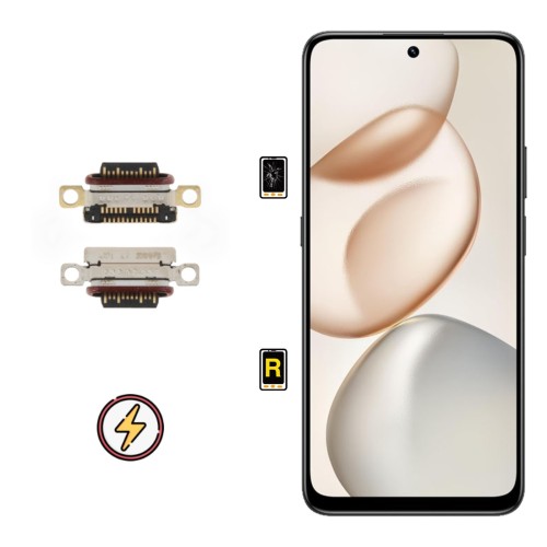 Cambiar Conector de Carga Honor 400 Smart 4G | Garantía y stock Disponible