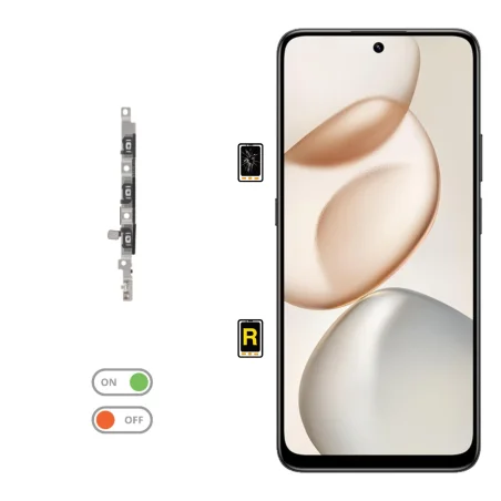 Cambiar Botón de Volumen Honor 400 Smart 4G | Garantía y stock Disponible