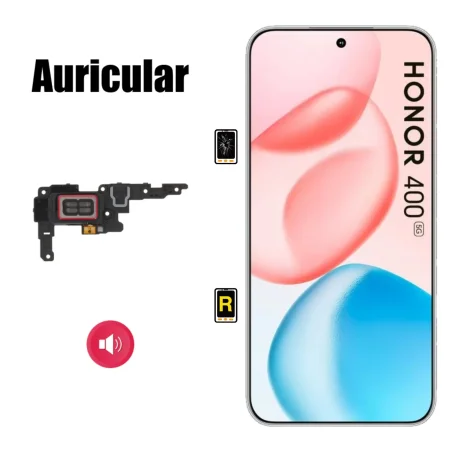 Cambiar Auricular de Llamada Honor 400 5G | Garantía y Servicio Rápido en Madrid